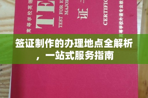 青田签证制作的办理地点全解析，一站式服务指南